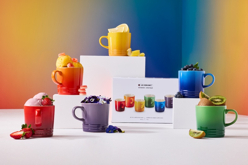Le Creuset Regenboog collectie is vernieuwd!