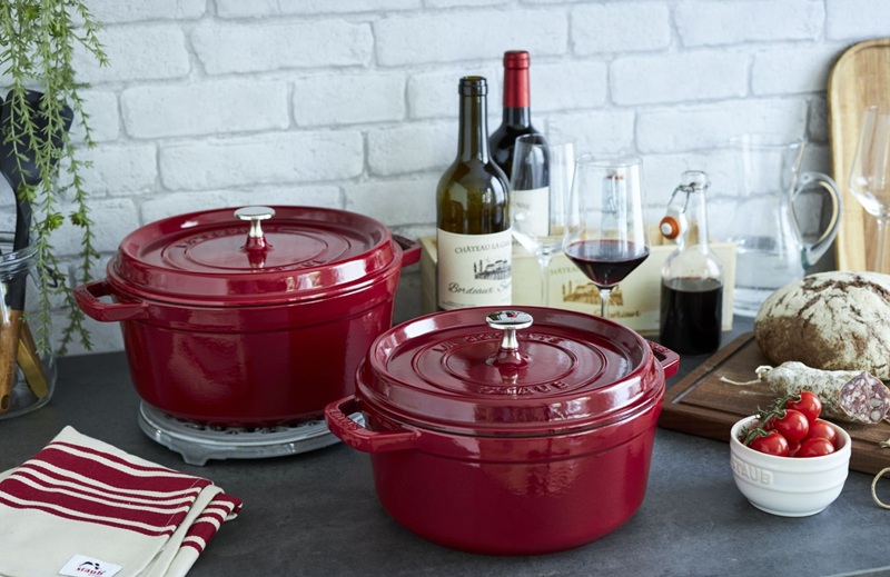 Staub Braadpannen Bordeaux
