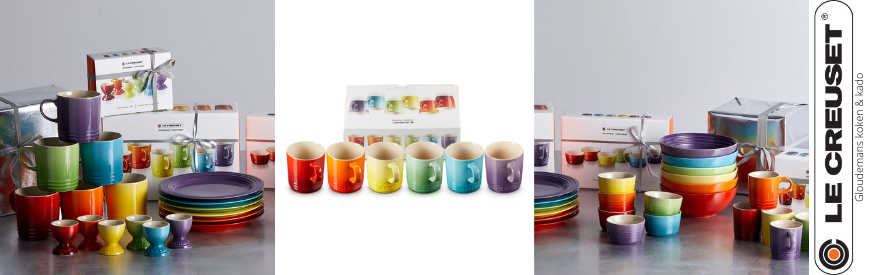 Le Creuset Rainbow Collectie