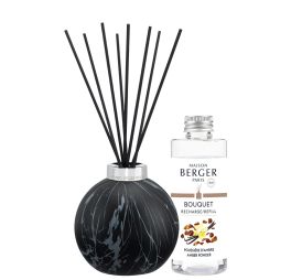 maison-berger-parfumverspreider-marbrure-noire