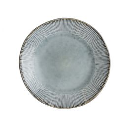 organic ontbijtbord blauw