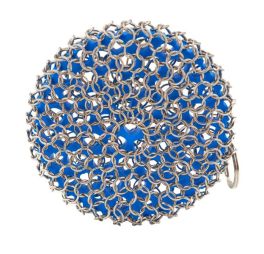 cookai-rvs-spons-rond-blauw