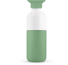 dopper-steel-fresh-green-350-ml-logo
