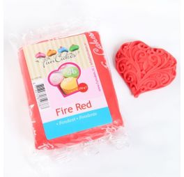 FunCakes - Rolfondant Fire Red 250g