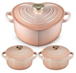 le-creuset-braadpan-hart-peche-20-cm