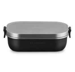 Le Creuset On The Go Lunchbox Mat Zwart 900 ml