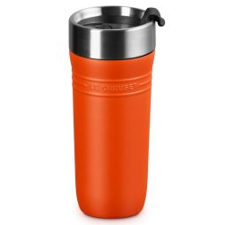 Le Creuset On The Go Thermosbeker Oranjerood 350 ml