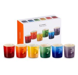 le-creuset-mokken-regenboog-350-ml-set-van-6-stuks