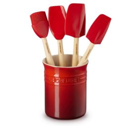 le-creuset-spatelpot-met-4-premium-spatels-rood