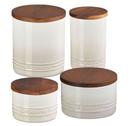 le-creuset-signature-voorraadpotten-set-meringue-4-delig