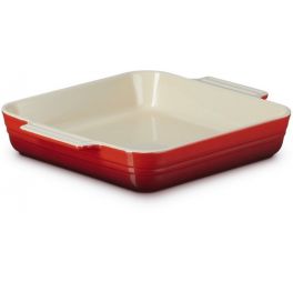 le-creuset-ovenschaal-vierkant-23-cm-rood
