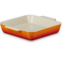 le-creuset-ovenschaal-vierkant-23-cm-oranje