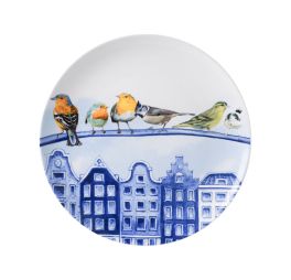 heinen-delfts-blauw-wandbord-bosvogels-in-de-stad-26-cm