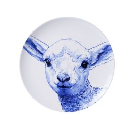 heinen-delfts-blauw-wandbord-lammetje-26-cm
