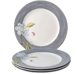 laura-ashley-heritage-ontbijtborden-midnight-pinstripe-20-cm