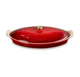 le-creuset-ovenschaal-vis-heritage-kersenrood
