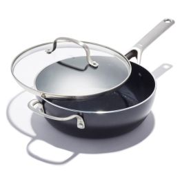 oxo-hapjespan-met-glasdeksel-agility-24-cm
