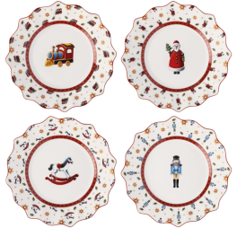 villeroy-boch-kerstservies-toys-delight-jubileum-bordenset-4-stuks