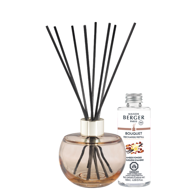 Amber Powder Reed Diffuser Refill - Maison Berger by Lampe Berger