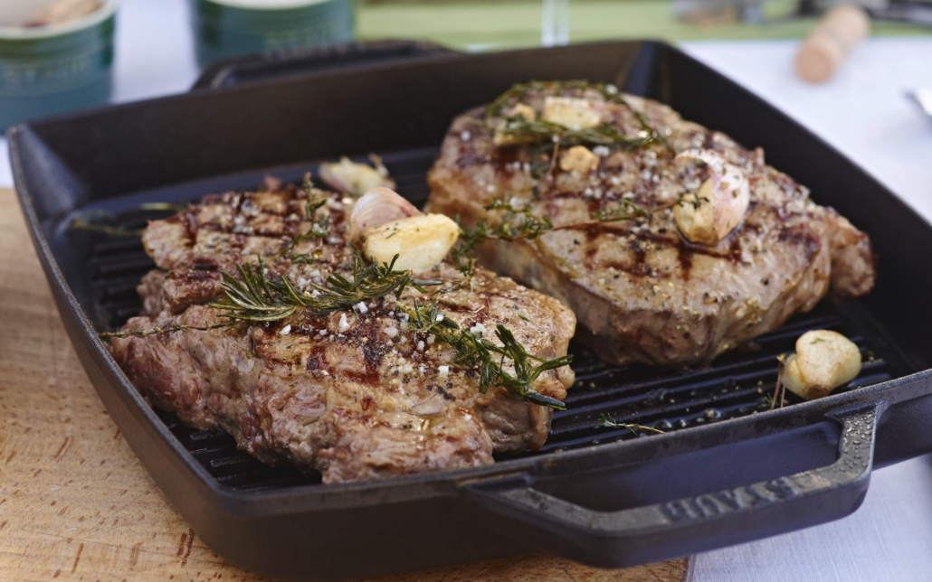 staub-grillpan-zwart-28-cm